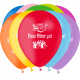 Ballons imprimés sur 1 face Faut feter ça