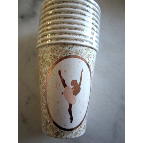 Gobelets carton Ballerine