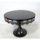 Présentoirs à gâteau en fer Noir 23 cm