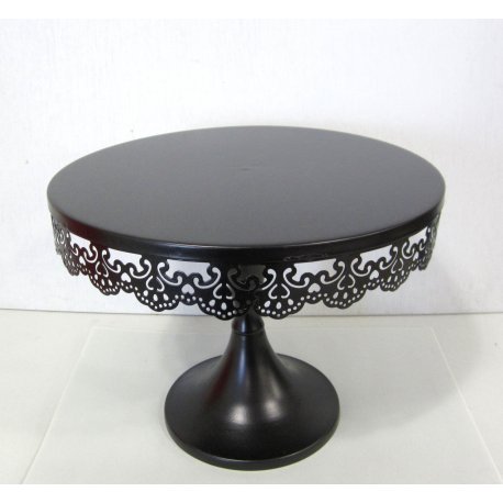 Présentoirs à gâteau en fer Noir 23 cm