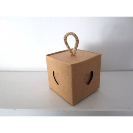 boite kraft coeur