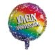 Ballon Alu Anniversaire 45 cm
