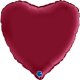 Ballons alu Coeur 45 cms -14 COULEURS DISPO