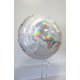 Ballon Alu Licorne 45 cm ARGENT hollographique