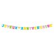 Guirlande carton pour anniversaire