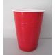 GOBELET PLASTIQUE ROUGE 50 CL