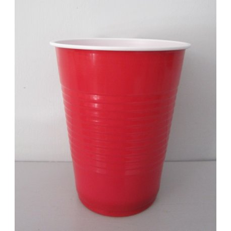 GOBELET PLASTIQUE ROUGE 50 CL