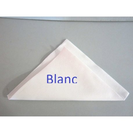 SERVIETTES EPAISSES BLANCHES ET CLAIRES
