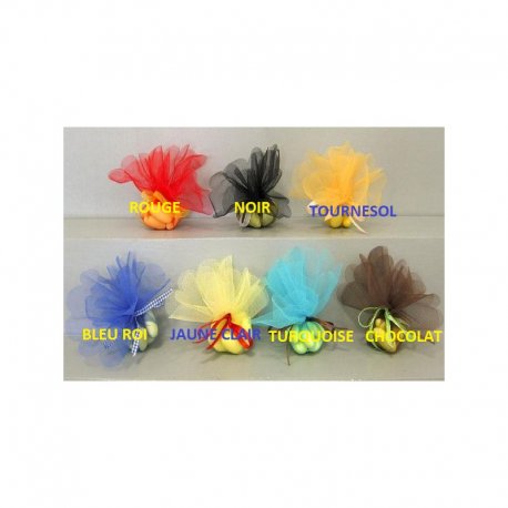 Tulles festonnés 25 cm n°2