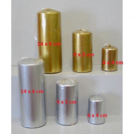 Bougies Or ou argent n° 2