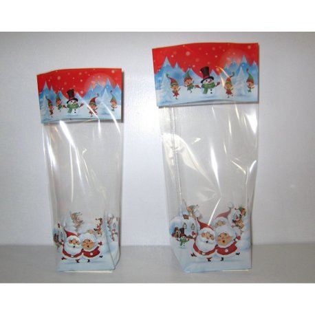 Sacs transparents noël Boréal