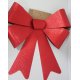 Noeud rouge velours 36 cm
