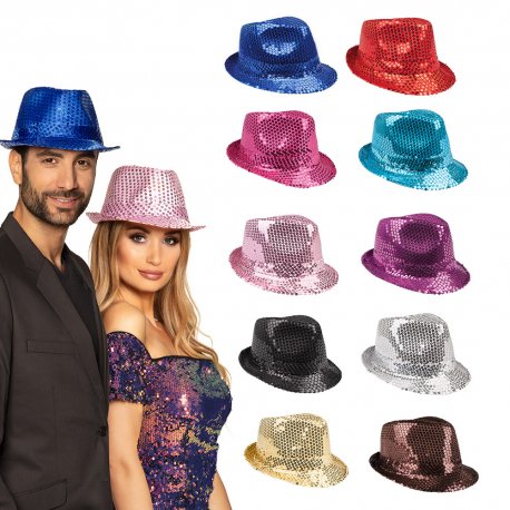 Chapeaux pop sequins