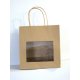 Sacs moyens avec fenêtre transparente