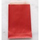 Pochettes papier kraft rouge
