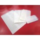 Sachets kraft blancs plats