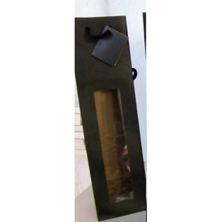 BOITES KRAFT NOIR POUR BOUTEILLES