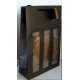 BOITES KRAFT NOIR POUR BOUTEILLES
