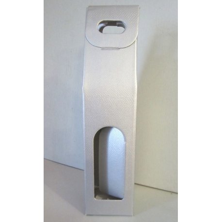 Boîtes cadeau pour 1 bouteille Argent Mat