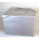 Boîtes cadeau cordelière Argent Mat