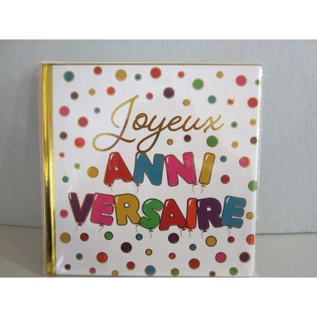 Livre d'Or anniversaire