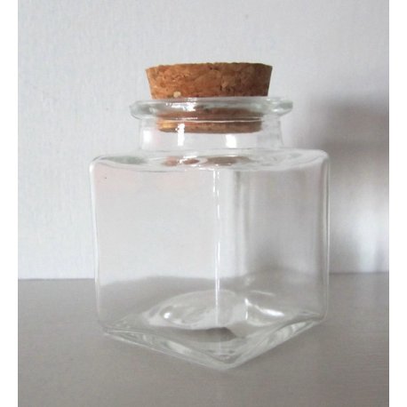 Encrier Carré en verre