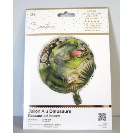 Ballon Alu Dinosaure 45 cm