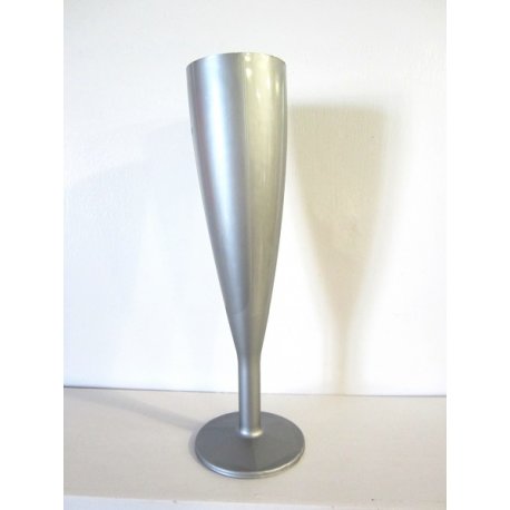 Flutes en plastique ARGENT
