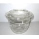 Pot plastique avec couvercle 270