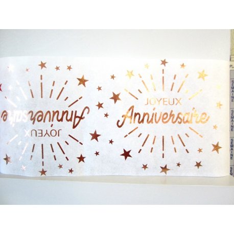 chemins de table Anniversaire