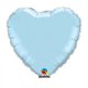 Ballons alu Coeur 20 cms 6 COULEURS DISPO
