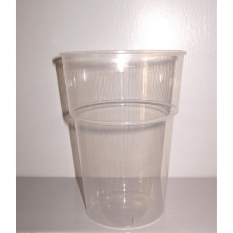 GOBELET PLASTIQUE ROUGE 50 CL