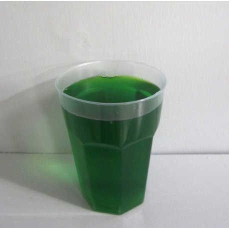 Verres couleurs plastique rigide