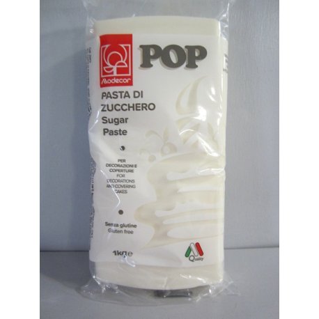 Pâte à sucre blanche