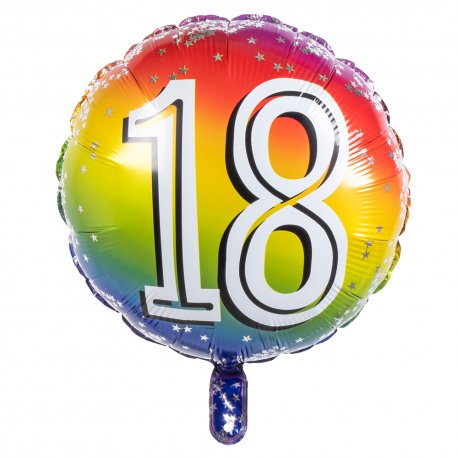 Ballon Alu 45 cm 18 Ans