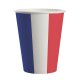 8 Gobelet tricolores en carton