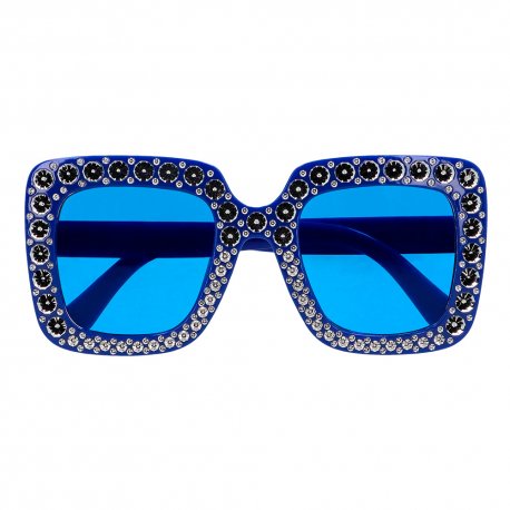 Lunettes bling-bling Bleu ,Orange ou Rose