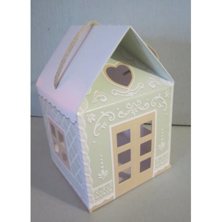 Boîtes cadeau maison Vert 12 cm