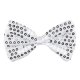 Noeud papillon argent