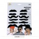 Set 12 moustaches adhesives