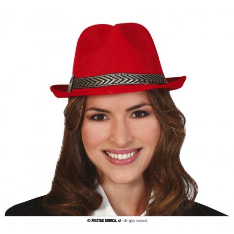 Chapeau Popstar rouge
