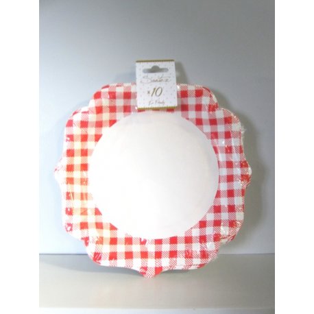 Assiettes Ballerine Rose