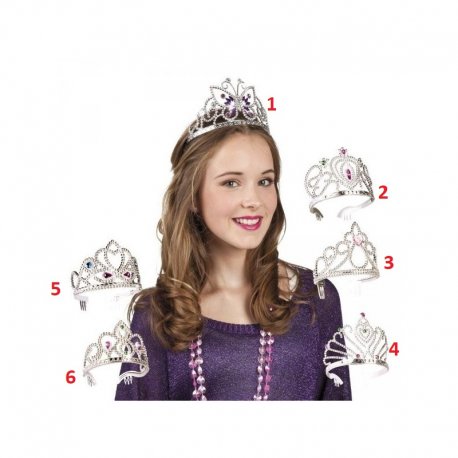 Couronnes de princesse Argent