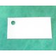 Etiquettes rectangles Blanches