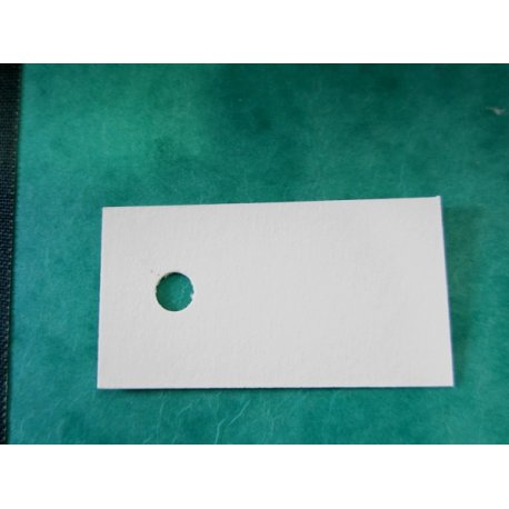 Etiquettes rectangles Ivoire