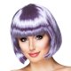 Perruque crazy super lilas