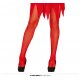 Collants rouges résille
