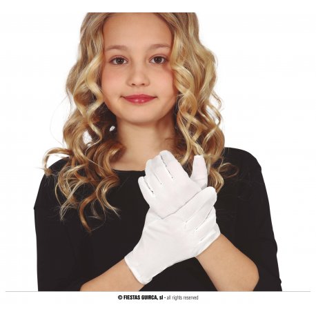 Gants blancs Enfants