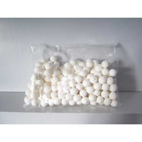 boules de cotillons Blanches