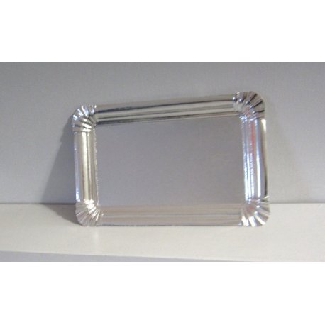 Ravier carton alu argent